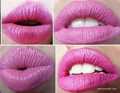 pink lipstick with blue undertone.